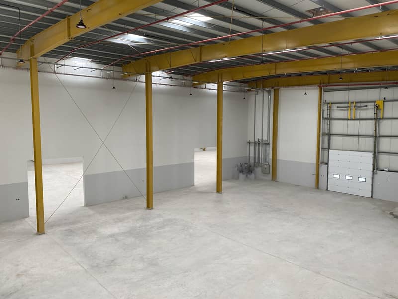 New warehouse with high docks, 1200 kW - For Rent