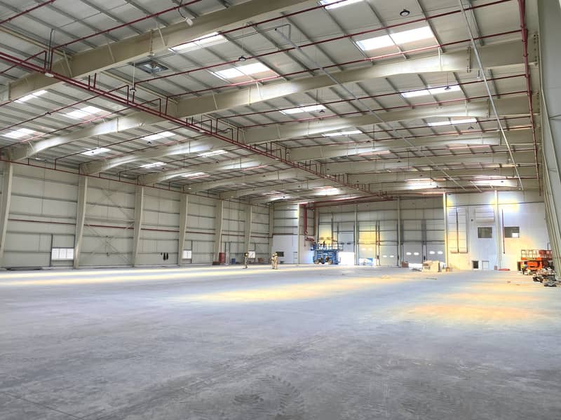 New warehouse for sale 3,800 SQM, 5 docks, 310kW