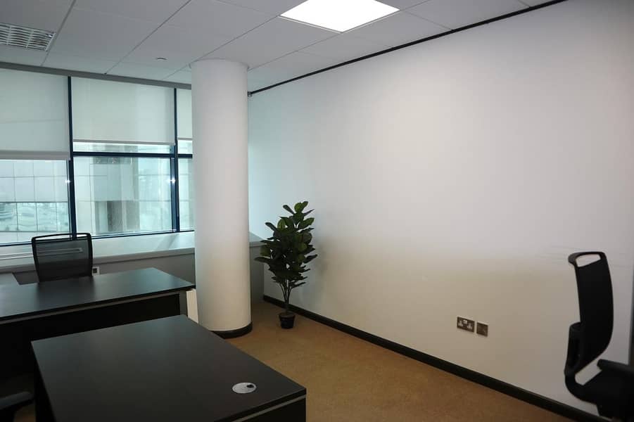 7 Monthly Office for 3500 AED only Free Dewa