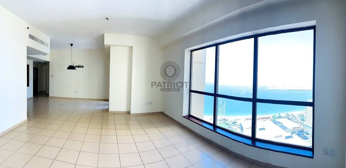 9 Large Size | 3 Bedroom+Maidroom |Sea View JBR Beach