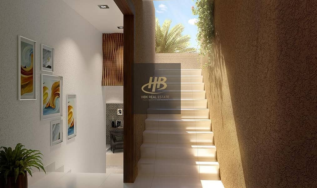 9 Take advantage of the opportunity to own a spacious 6 bedroom standalone villa with a modern design in Dubailand