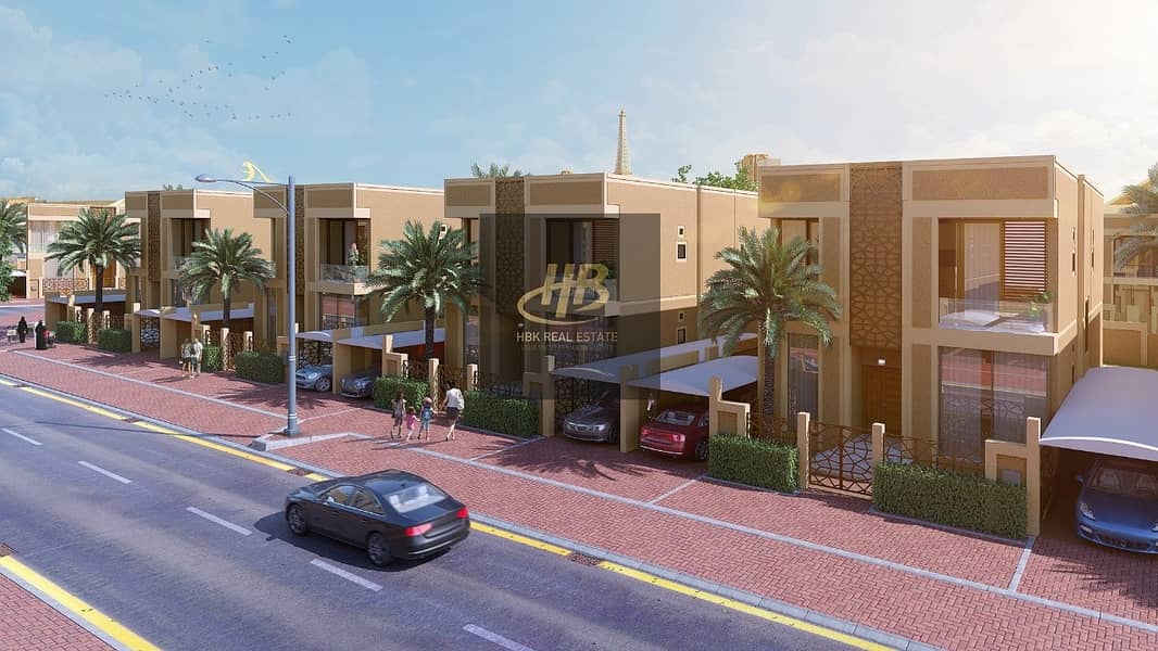 13 Take advantage of the opportunity to own a spacious 6 bedroom standalone villa with a modern design in Dubailand