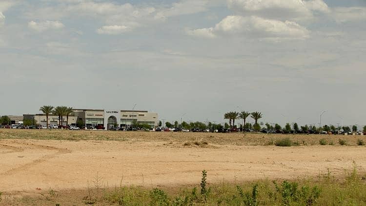 Massive land! Main road of Khalifa City C