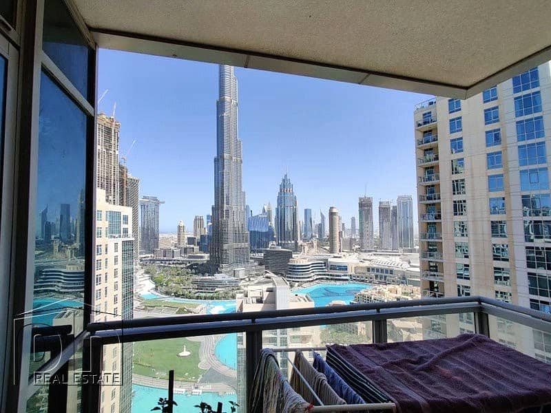 Full Khalifa & Fountain Views | Tenanted