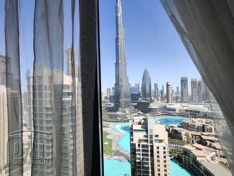 8 Full Khalifa & Fountain Views | Tenanted