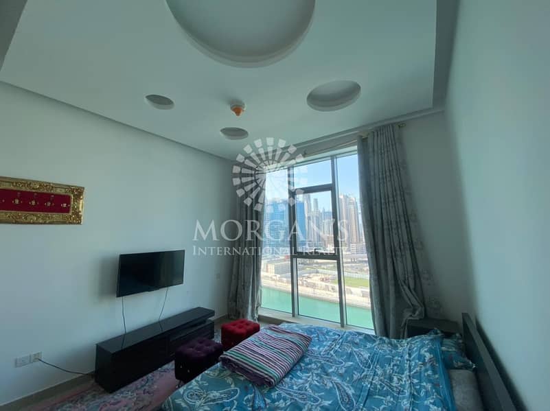7 1 Bedroom | Fully Furnished | Canal and Burj Khalifa View