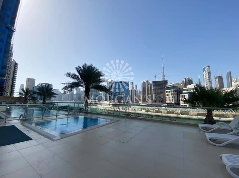 11 1 Bedroom | Fully Furnished | Canal and Burj Khalifa View