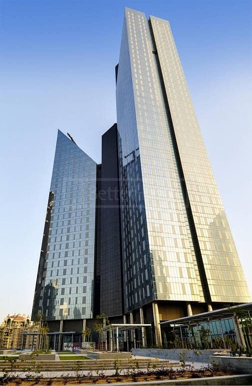 Shell and Core office in Central Park - DIFC