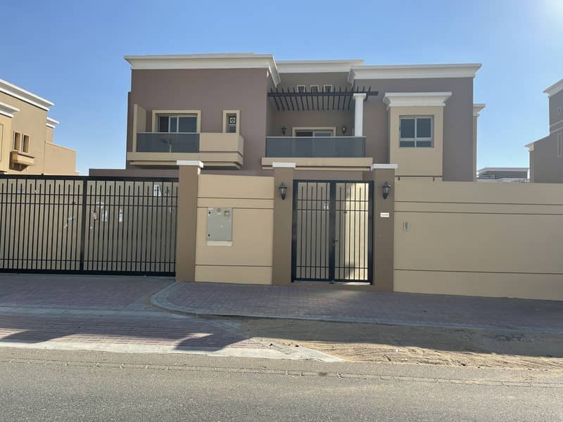Spacious 55 Brdrooms Brand New Villa is available for rent in Barashi Sharjaha for 2,800,000 AED