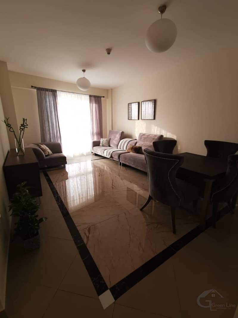 2 Fully Furnished 2 BR Apartment l Ready for Occupancyl 64k 4 Chqs