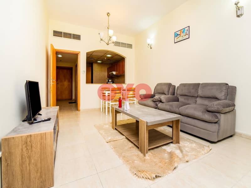 11 999 Monthly 1BHK | Fully Furnished | Free DEWA/WiFi | No Commission