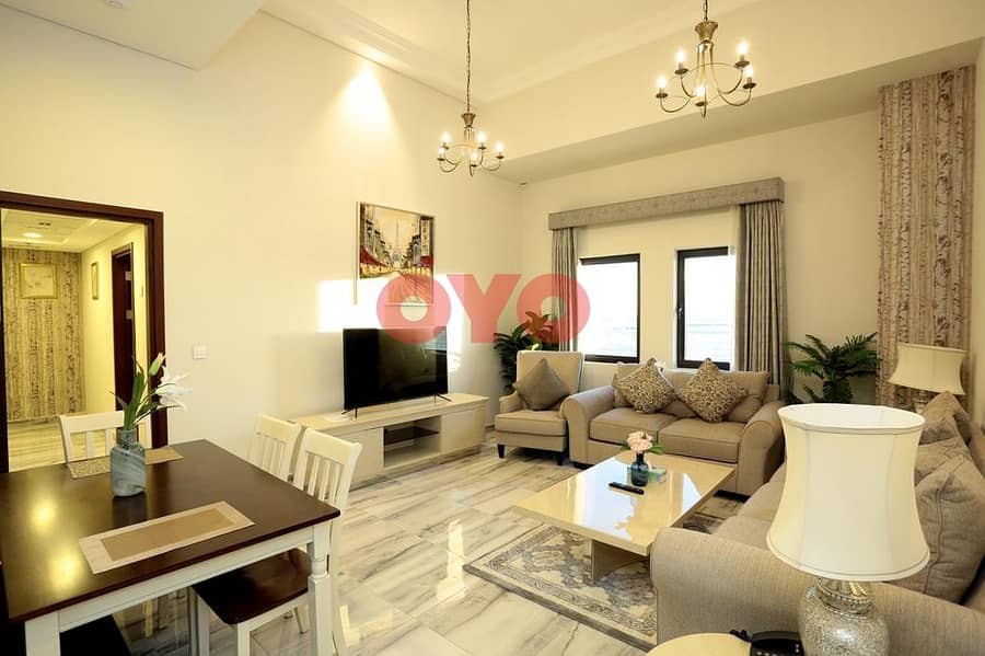 7499 Monthly 2BHK | Fully Furnished | Free  DEWA/ Wifi | No Commission