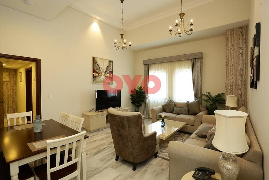 16 7499 Monthly 2BHK | Fully Furnished | Free  DEWA/ Wifi | No Commission