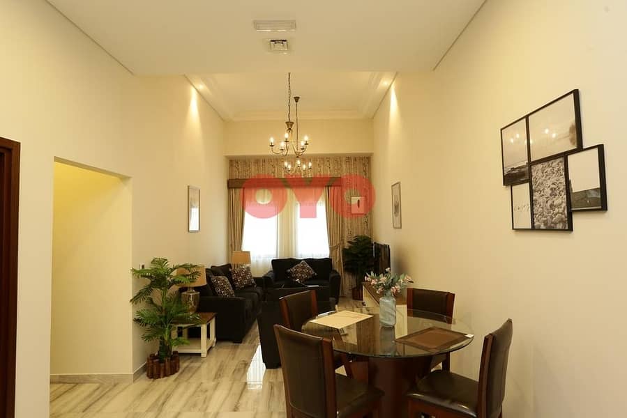 19 7499 Monthly 2BHK | Fully Furnished | Free  DEWA/ Wifi | No Commission