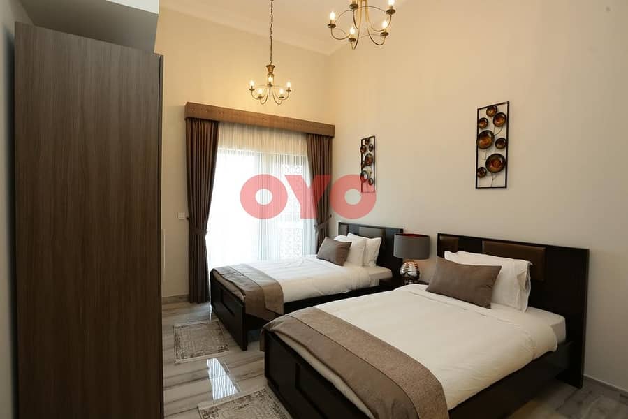 25 7499 Monthly 2BHK | Fully Furnished | Free  DEWA/ Wifi | No Commission