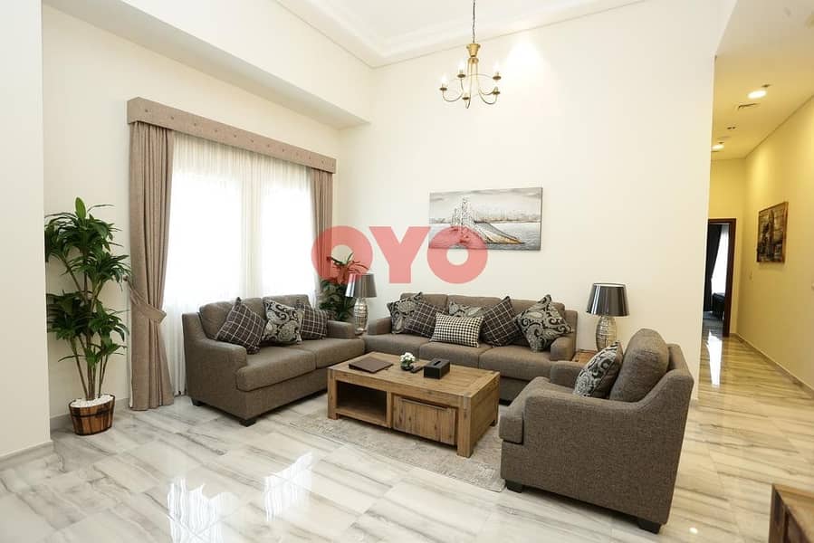 28 7499 Monthly 2BHK | Fully Furnished | Free  DEWA/ Wifi | No Commission