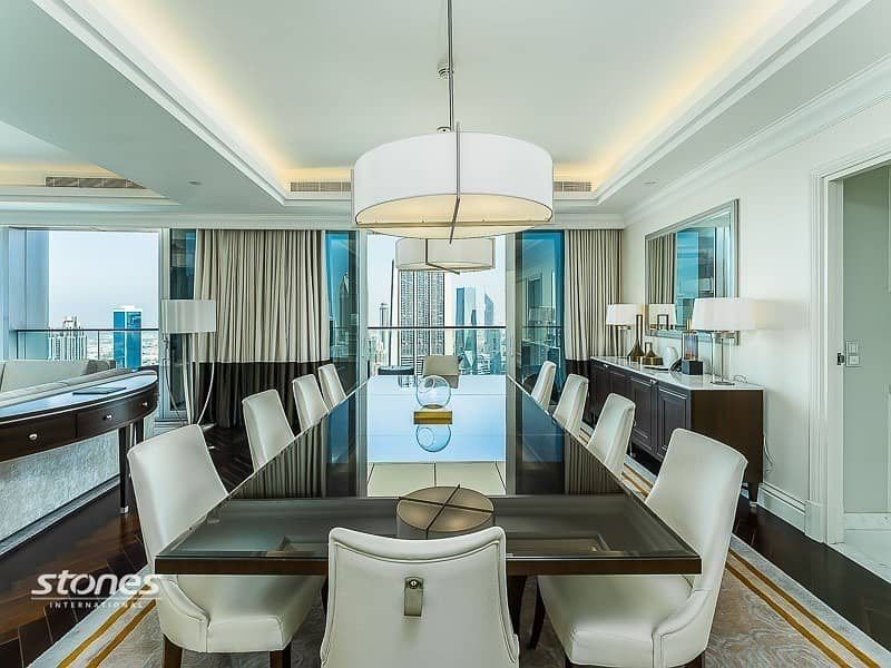 7 Stunning 3Bedrooms | 50+ floor | Fully furnished