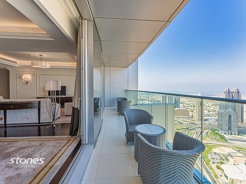 49 Stunning 3Bedrooms | 50+ floor | Fully furnished