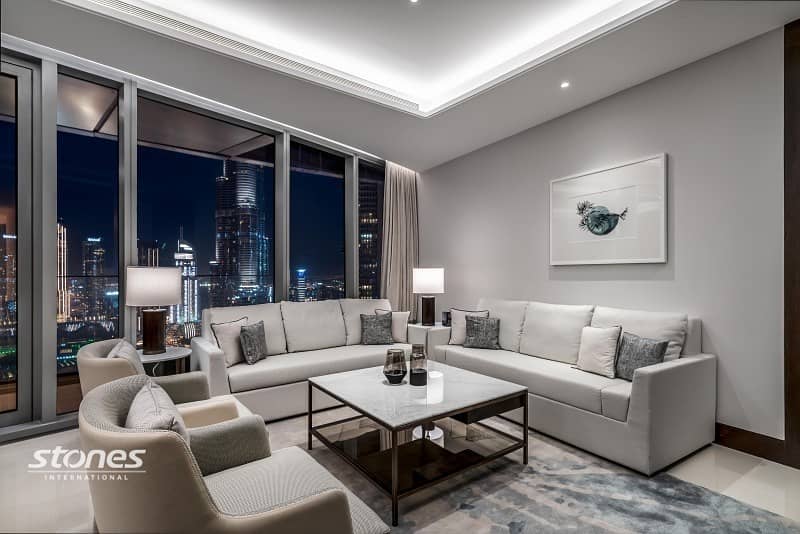 3 Luxurious | 4BR Apartment | Burj Khalifa Views