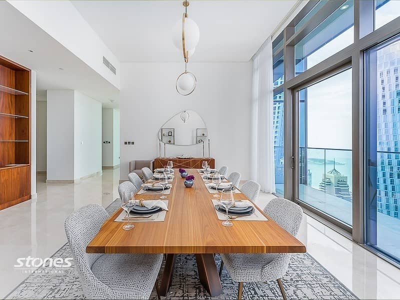 36 Magnificent 4BR Penthouse with Full Marina View