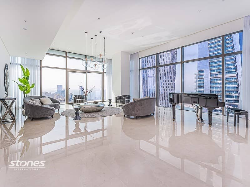 48 Magnificent 4BR Penthouse with Full Marina View