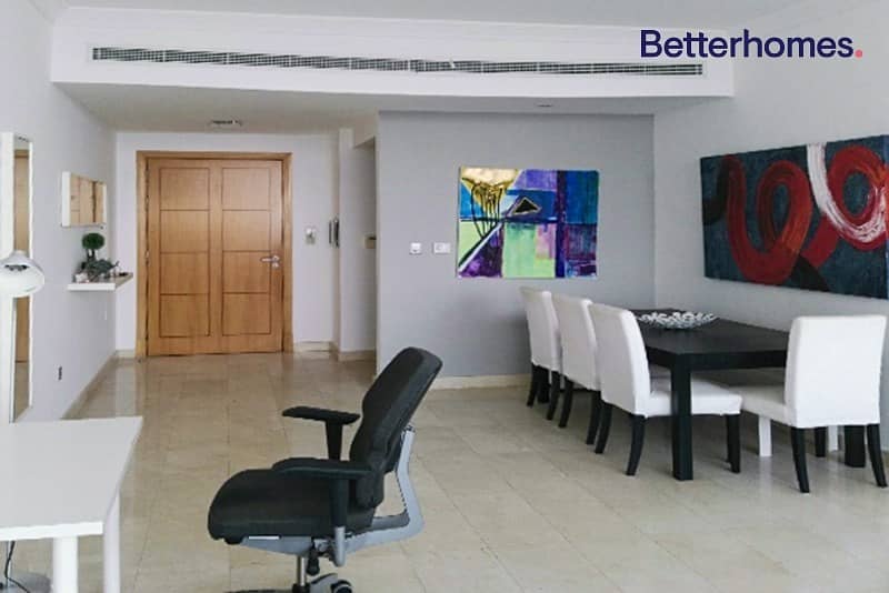 Furnished 2 BR | W/ Balcony | Trident Dubai Marina