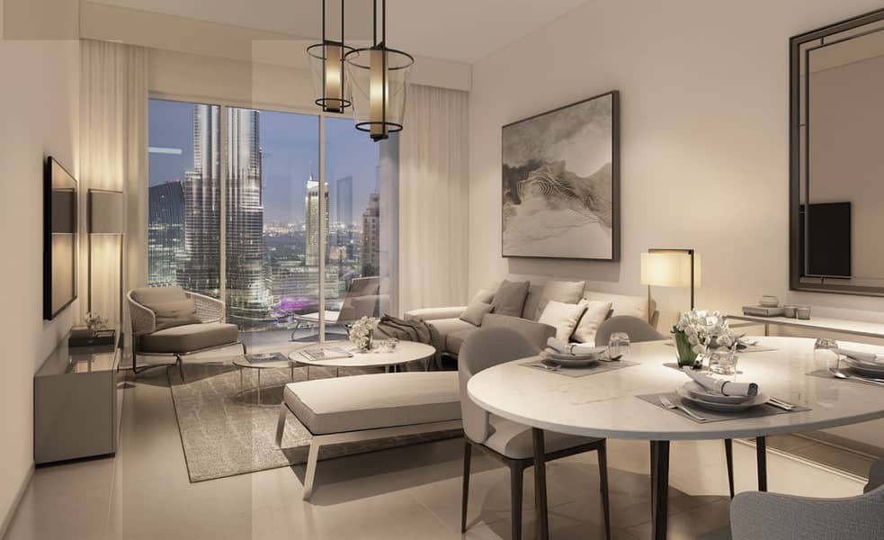 Next to Burj Khalifa|Flexible Payment Plan|Luxury Apartment