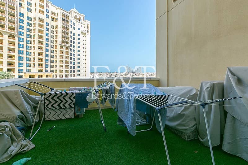 18 Mid Floor | 2 Balconies | Maintained | Unfurnished