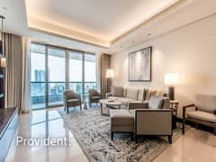 شقة في فندق العنوان وسط المدينة وسط مدينة دبي 1 غرف 130000 درهم - 5066877