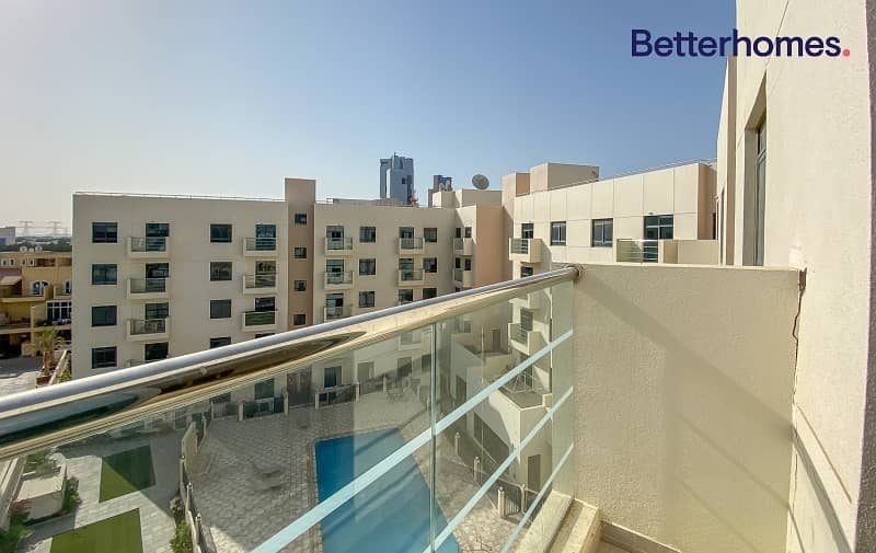 8 1BDR plus Store| Balcony | High Floor | Pool View