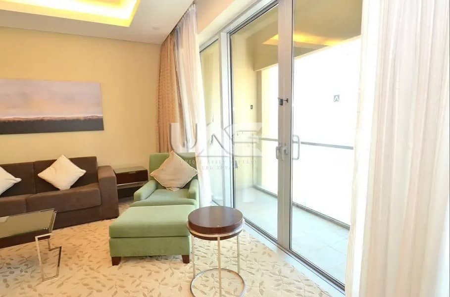 2 Serviced Apartment| Furnished 1 Bedroom| High Floor| Vacant
