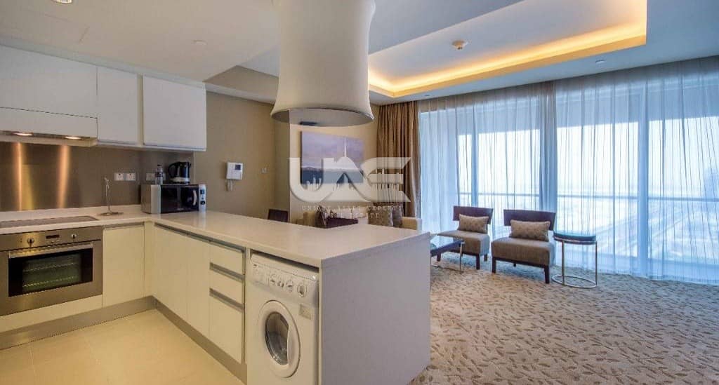 5 Serviced Apartment| Furnished 1 Bedroom| High Floor| Vacant