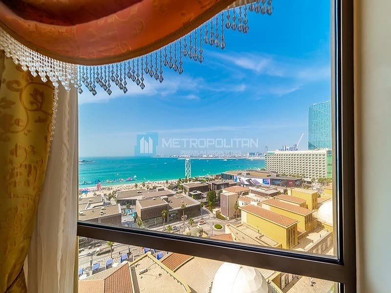 21 Full Sea and Dubai Eye View | Spacious and Bright