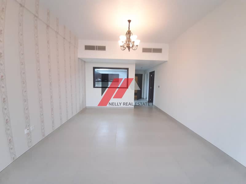 5 Brand New Huge 1 BHK With Balcony Wardrobes Master Room Free Parking Near Al Kabayel Centre only For 36k 4/6 chqs