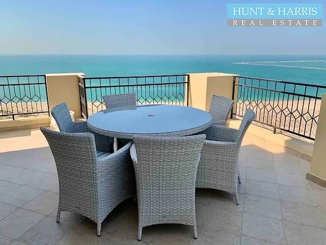 Full Sea View - Fully Furnished Penthouse - 3 Bedrooms
