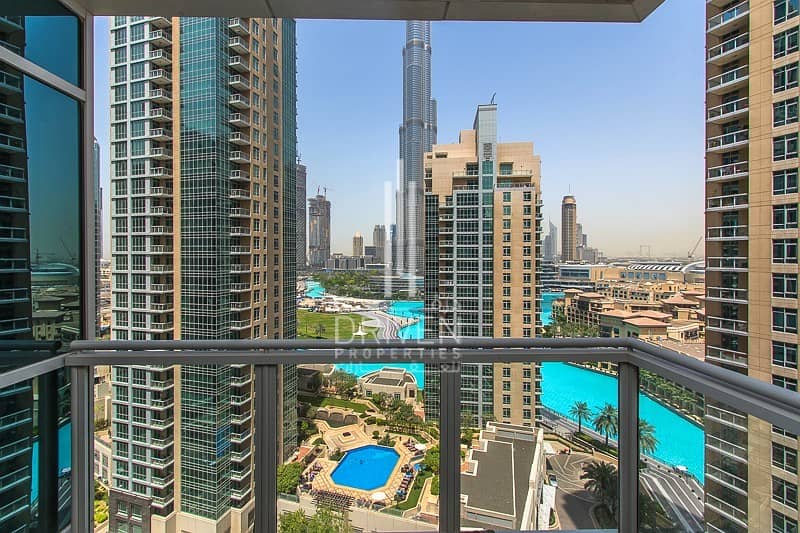 Burj Khalifa / Fountain Views | 2 BR Apt