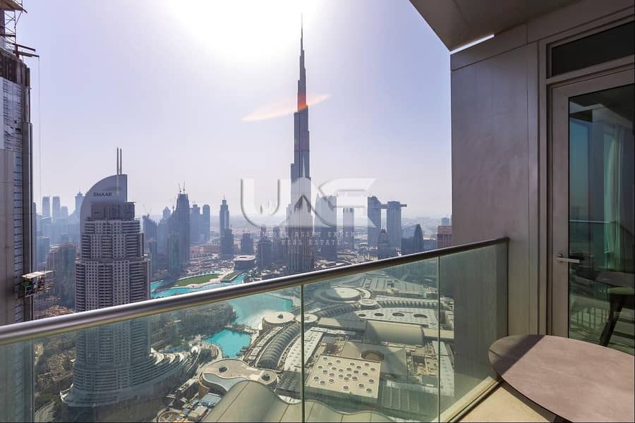 13 Luxury Duplex| Full Burj and Fountain View| High Floor| 4BR