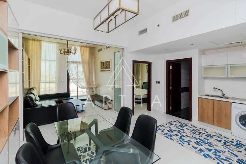 1 Bed Converted 2 Bed | Starz Tower - Al Furjan