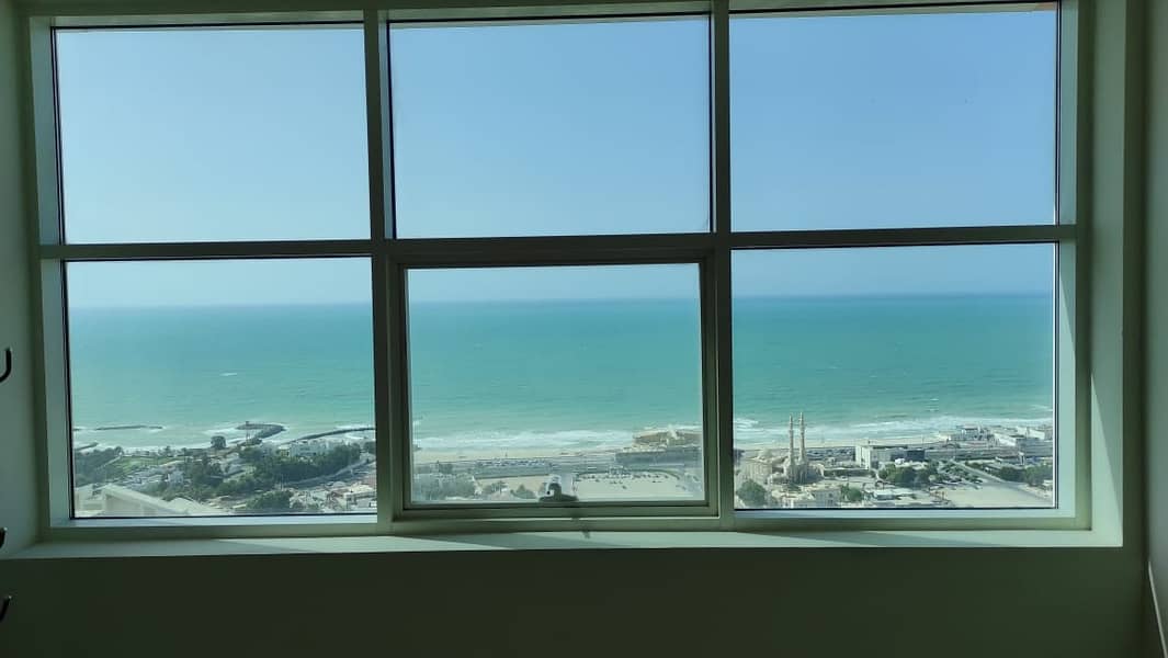 FULL SEA VIEW! NEAT AND CLEAN 3BHK FOR RENT IN AJMAN ONE TOWER