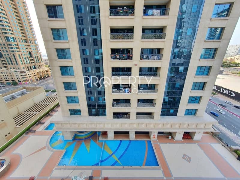 12 Pool View| Flexible cheques | 2 BR plus Storage