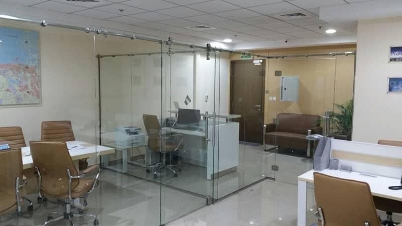 6 Fully Furnished Office | Partitioned | Canal View