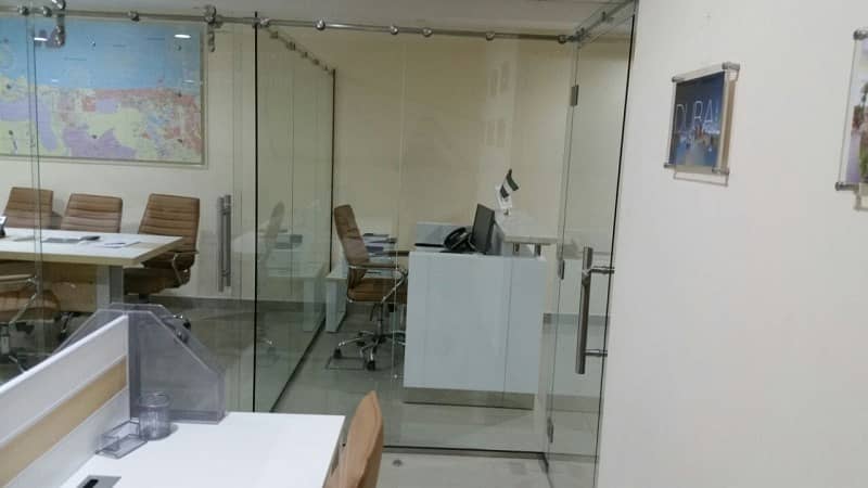 7 Fully Furnished Office | Partitioned | Canal View