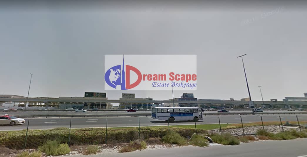 3 Freehold Commercial Plot  for G+3 Building Main Road Sheikh Zayed Road