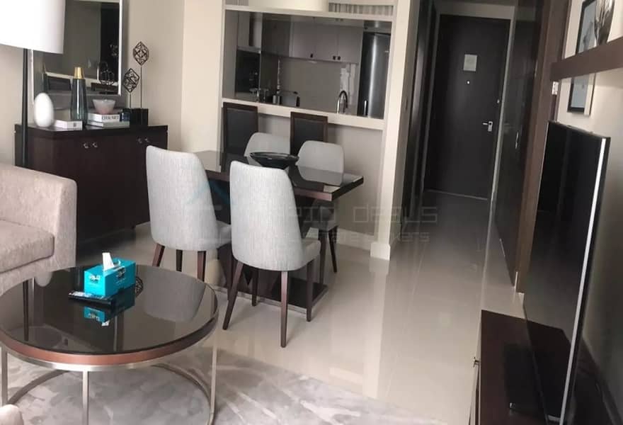 Fully Furnished 1BR with Burj Khalifa view