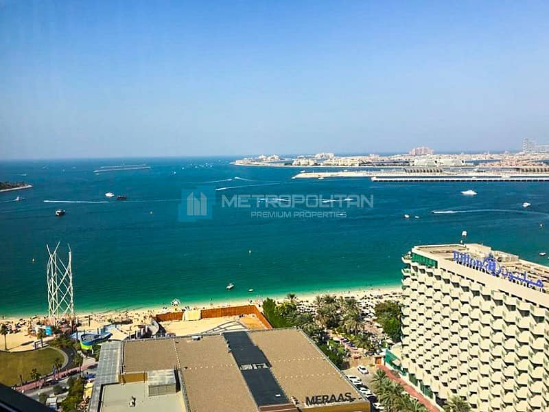 Stunning Sea view | Large 3 BR |Vacant on Transfer