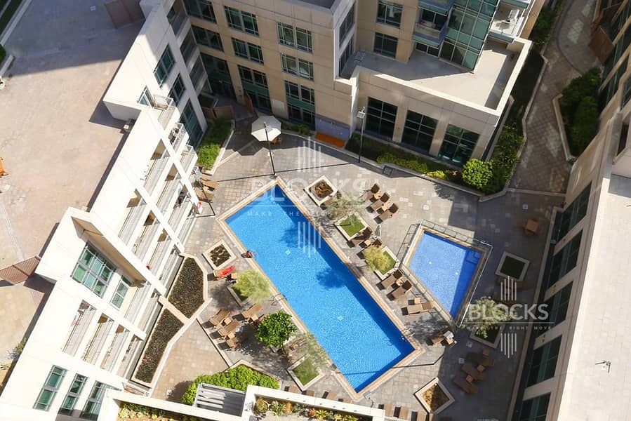 Pool View | Large 2BR Apartment | Downtown