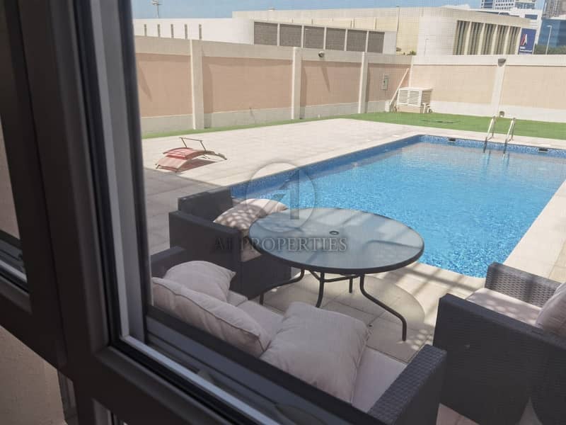 7 Brand New  Furniture 4BED Villa + Maid  | Maintenance Free | Private Pool