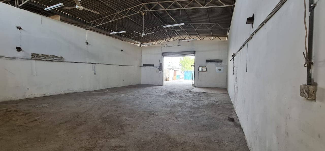3800 square feet Warehouse with Open land in Industrial area 2, Sharjah