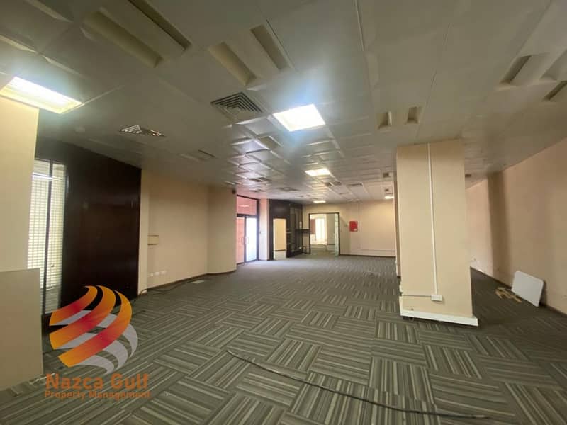10 Spacious Single Floor Showroom at Corniche with Easy Parking