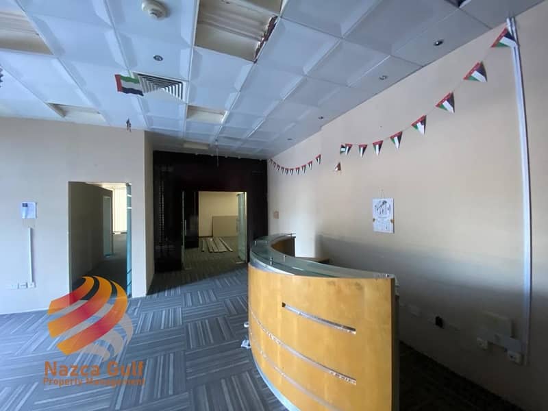 12 Spacious Single Floor Showroom at Corniche with Easy Parking